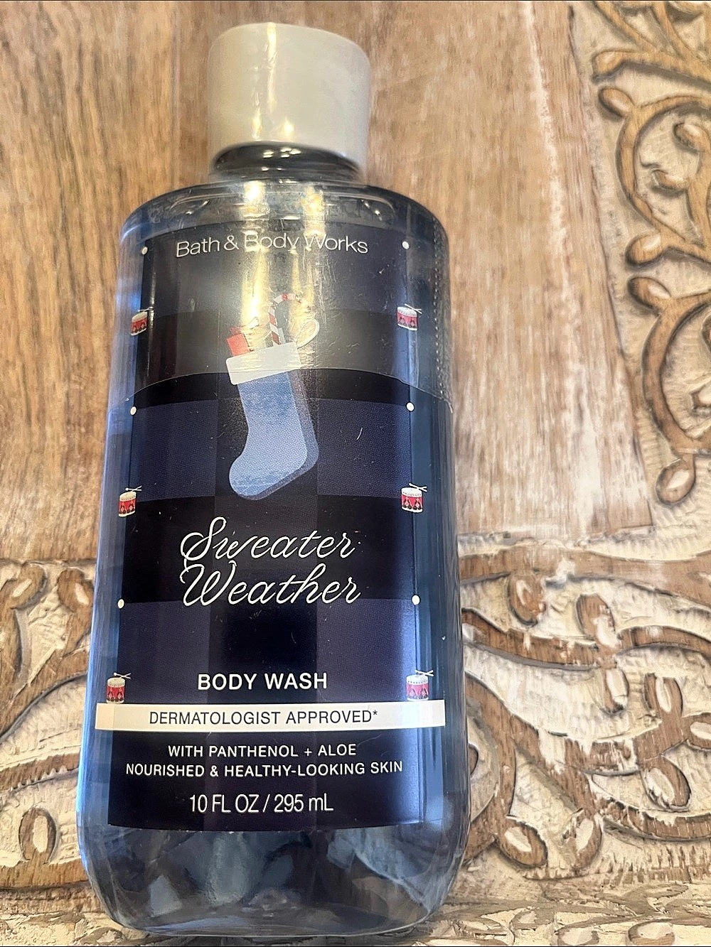 Bath & Body Works Sweater Weather Body Wash Blue NWT